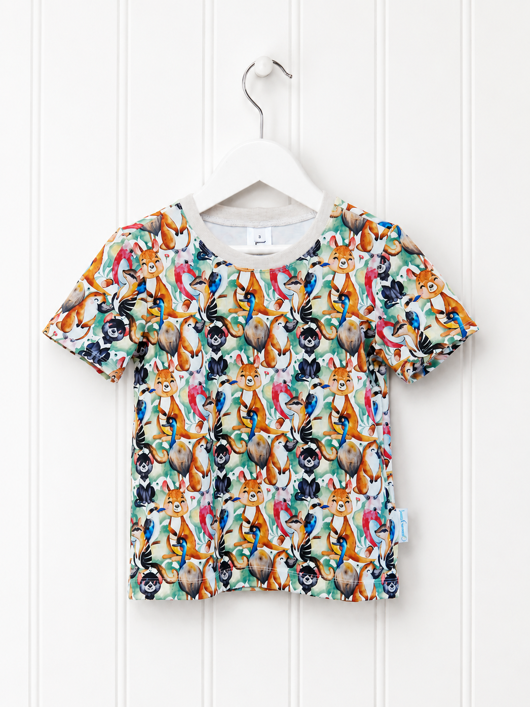 Aussie Animals Slim Fit Tee Size 3
